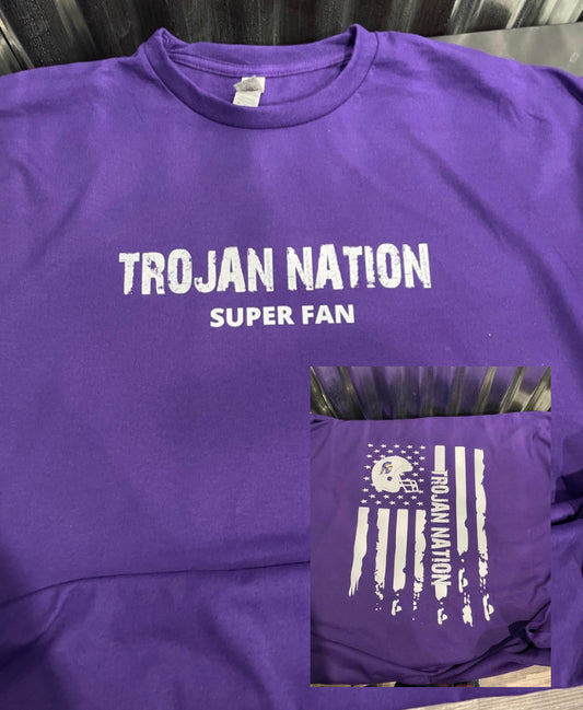 Trojan Nation Superfan Teeshirt