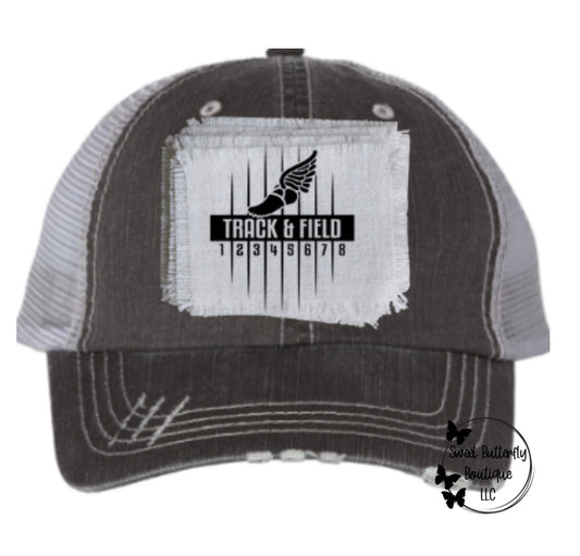 Track and Field Patch Hat