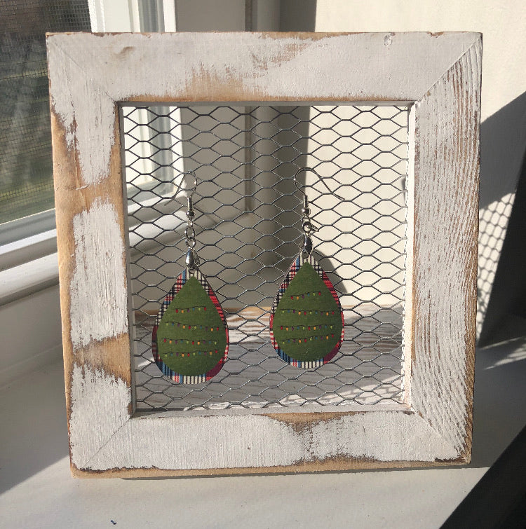 Christmas Tree Lights Earrings