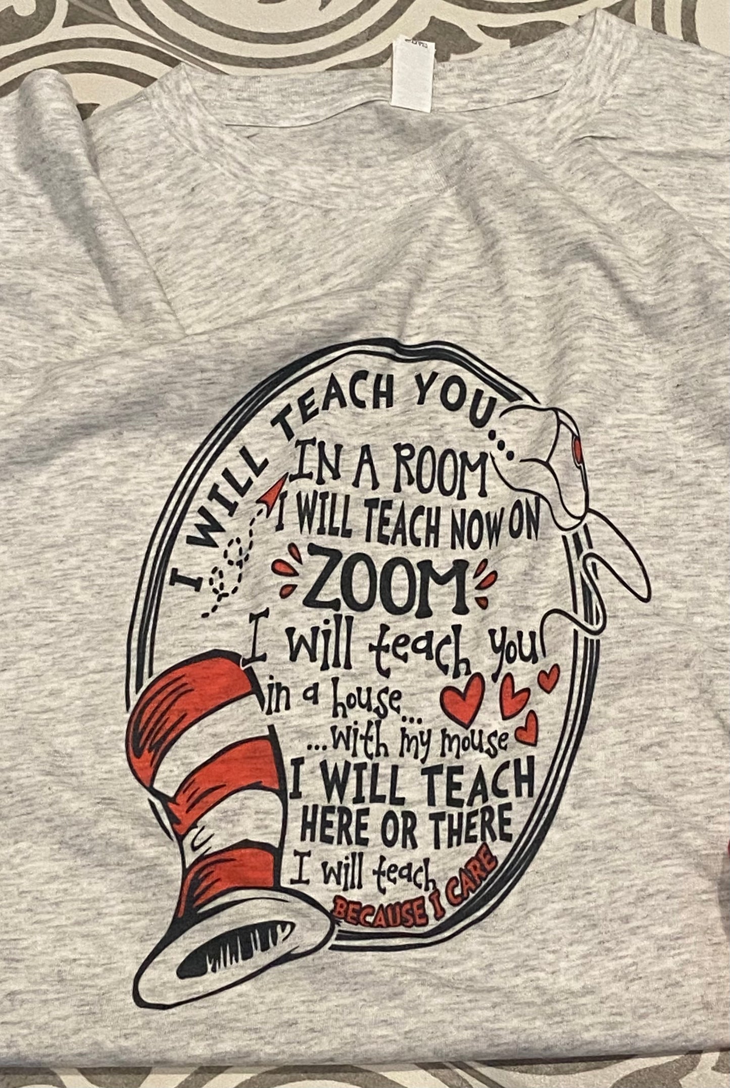 I will teach you now on Zoom- Dr. Seuss