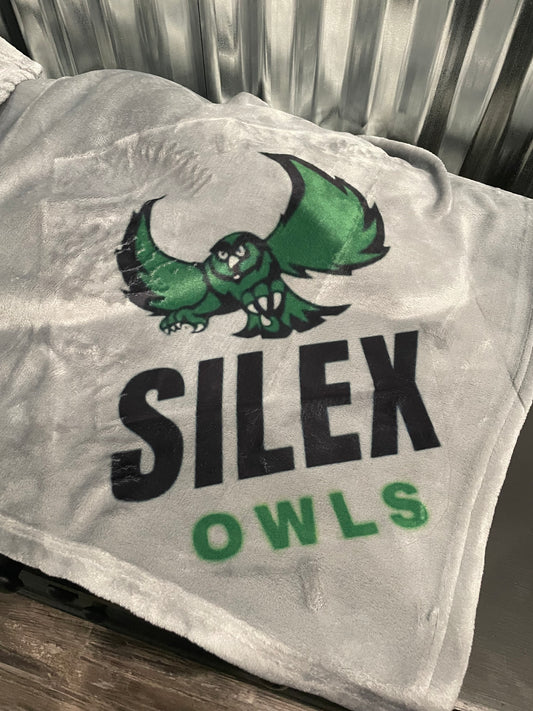 Silex Owls Throw Blanket