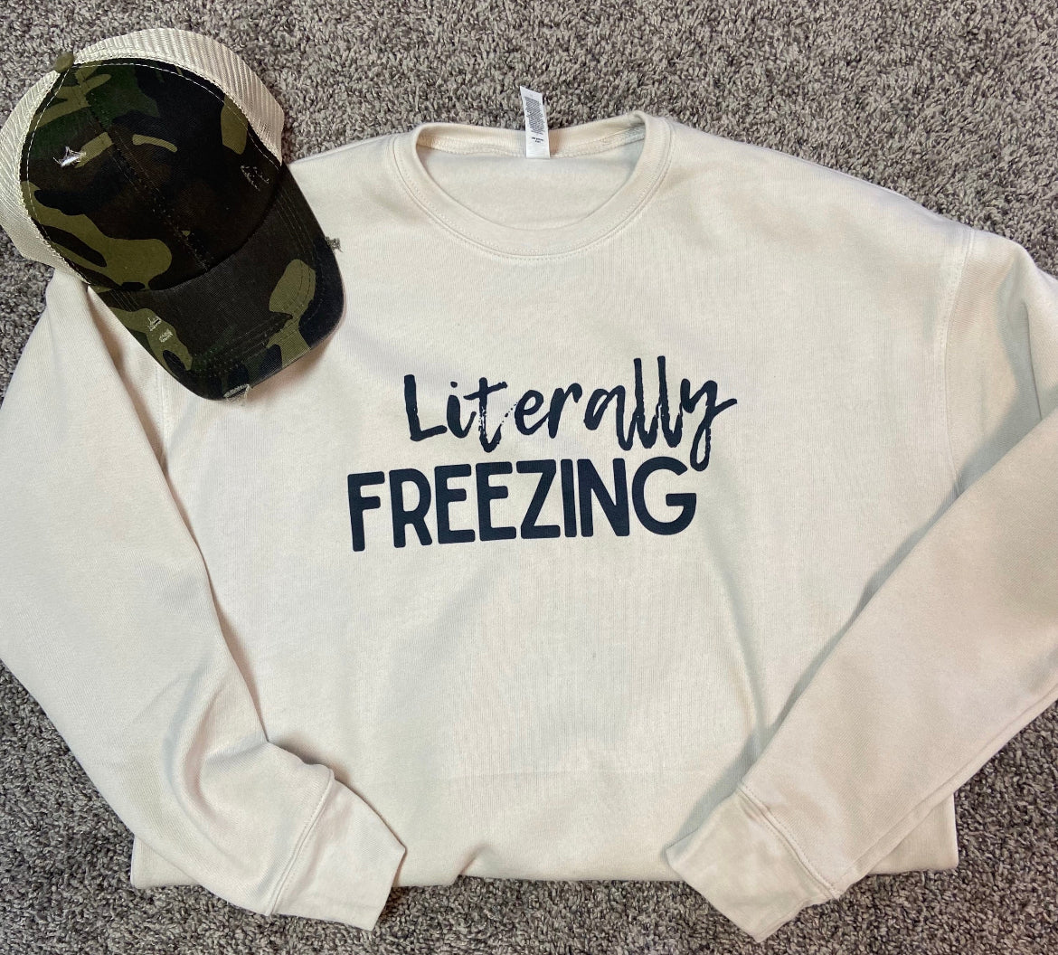 Literally Freezing Sweatshirt
