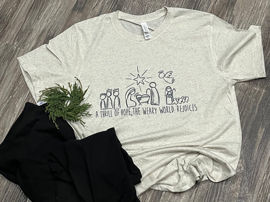 Nativity Scene Teeshirt