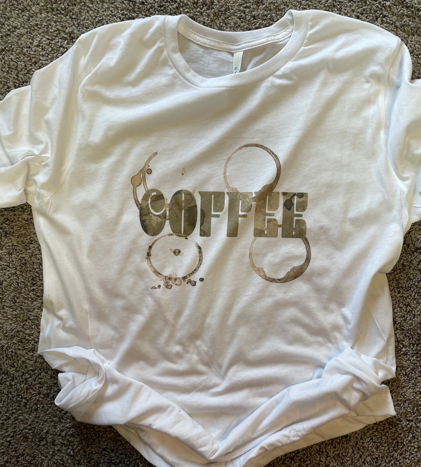 Coffee Stain Teeshirt