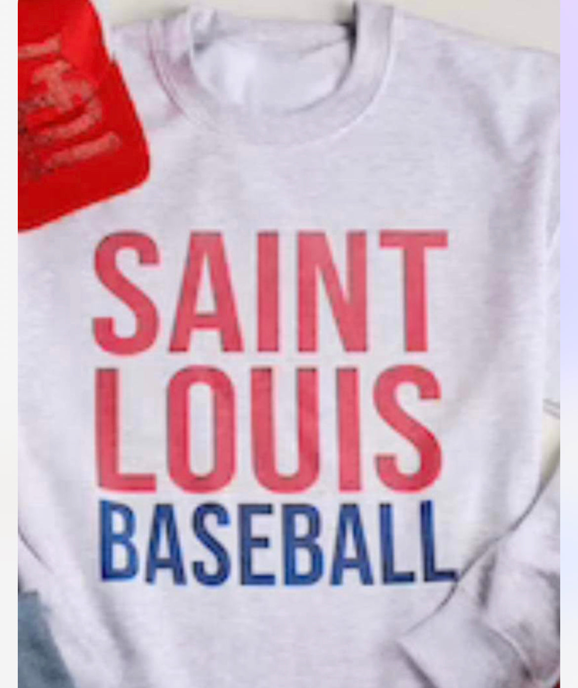 Saint Louis Baseball Teeshirt