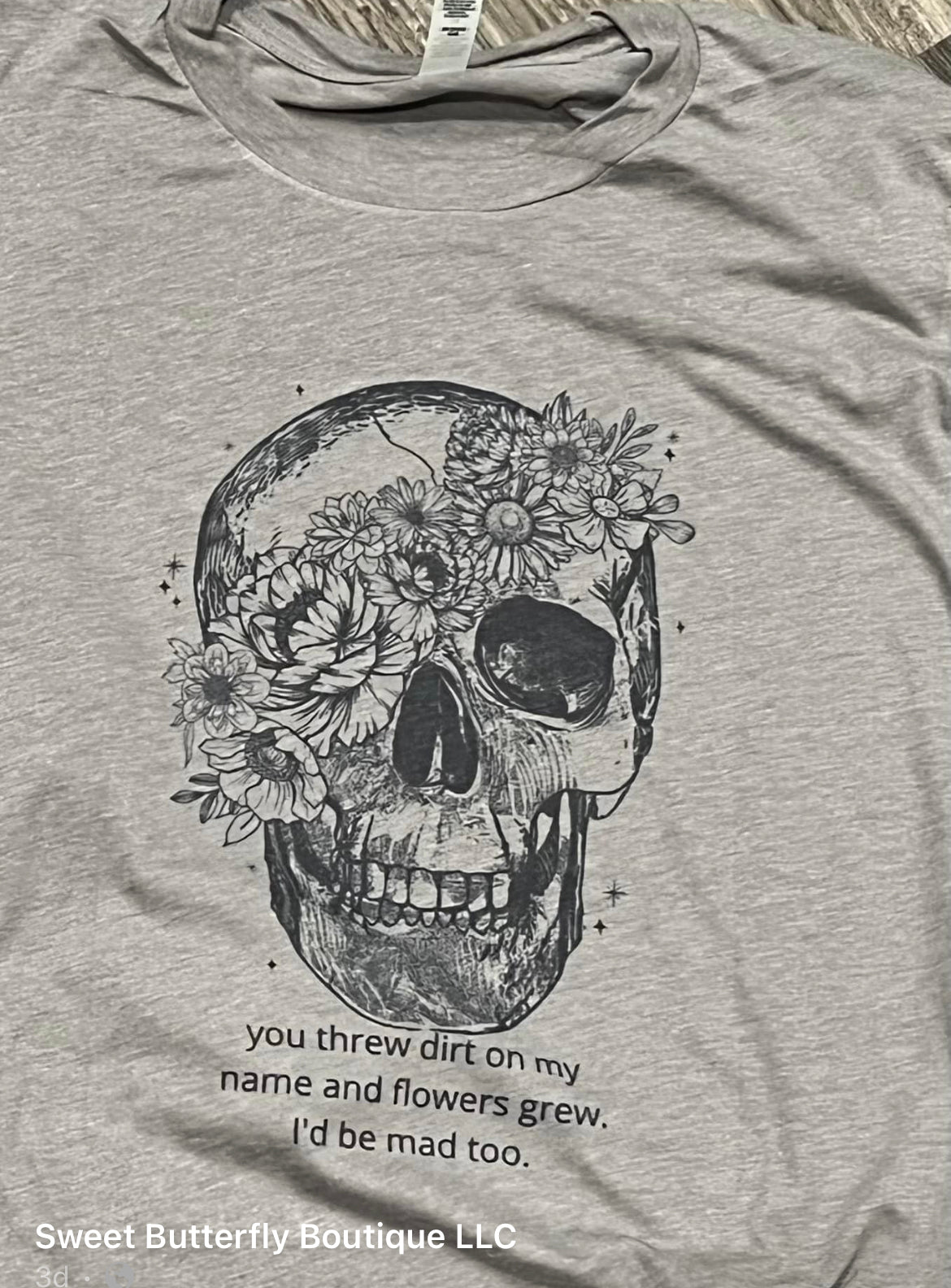 Flower Skull Teeshirt