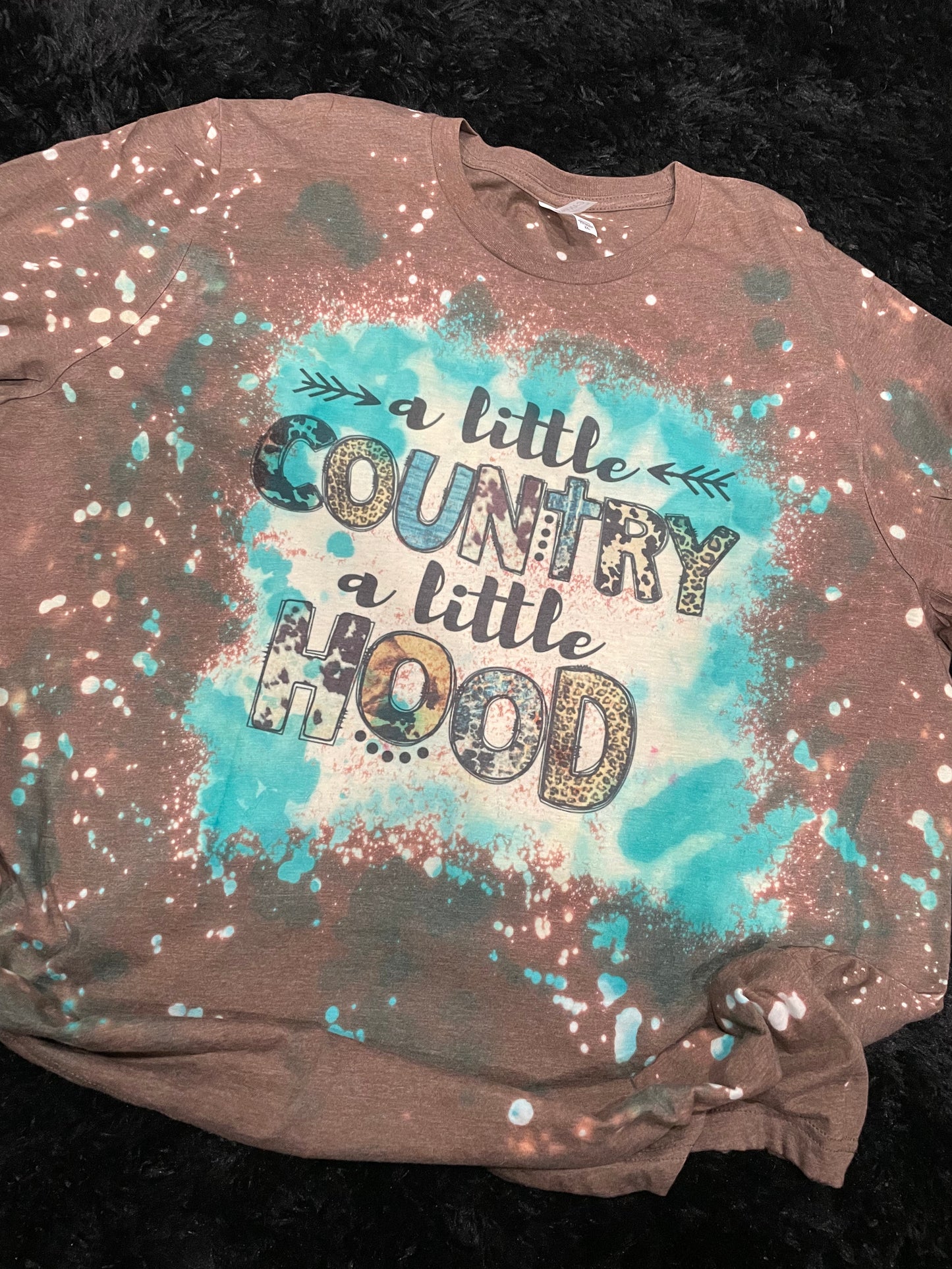A Little Country A Little Hood Teeshirt