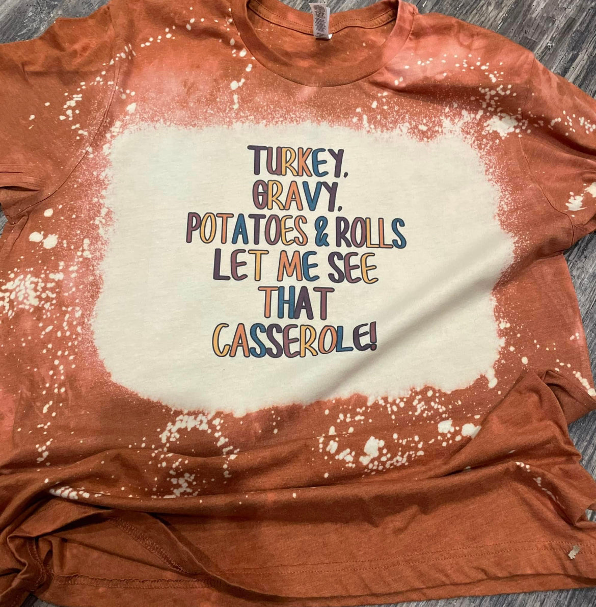 Turkey Gravy Casserole Teeshirt