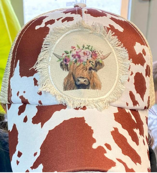Cow Patch Hat