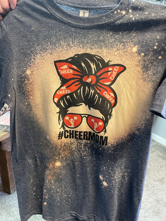 #CheerMom Teeshirt (Red design)