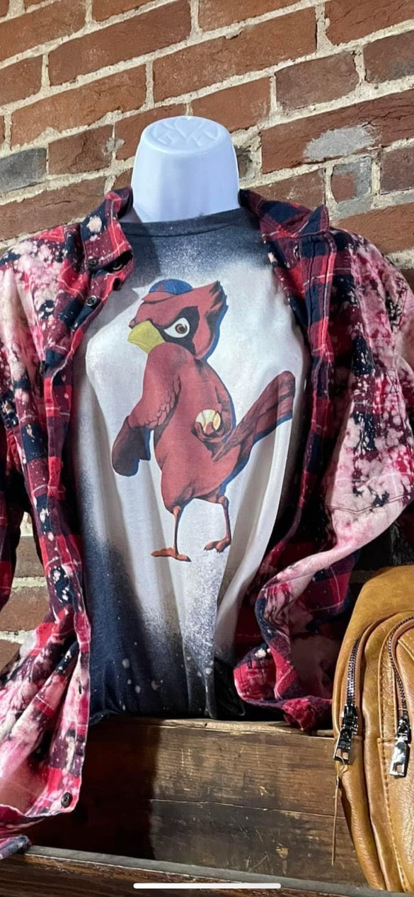 Angry Cardinals Bird Shirt