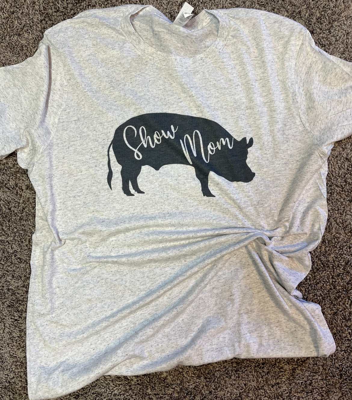 Show Mom (Pig) Teeshirt