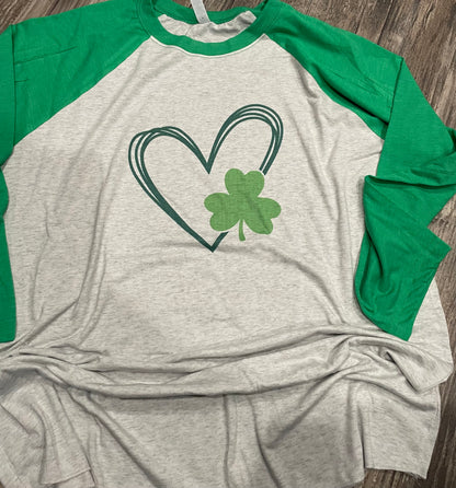 Shamrock Heart Teeshirt