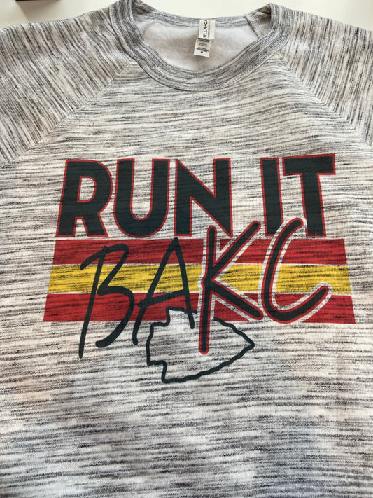 Run it Back (KC)-marble tee