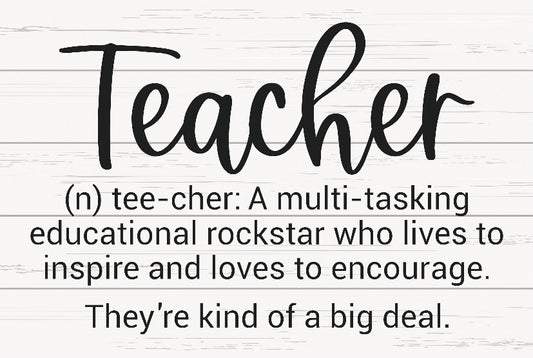 Teacher definition