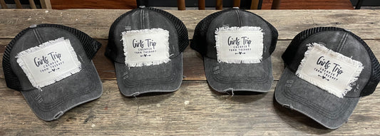 Girls Trip Cheaper than Therapy Patch Hat