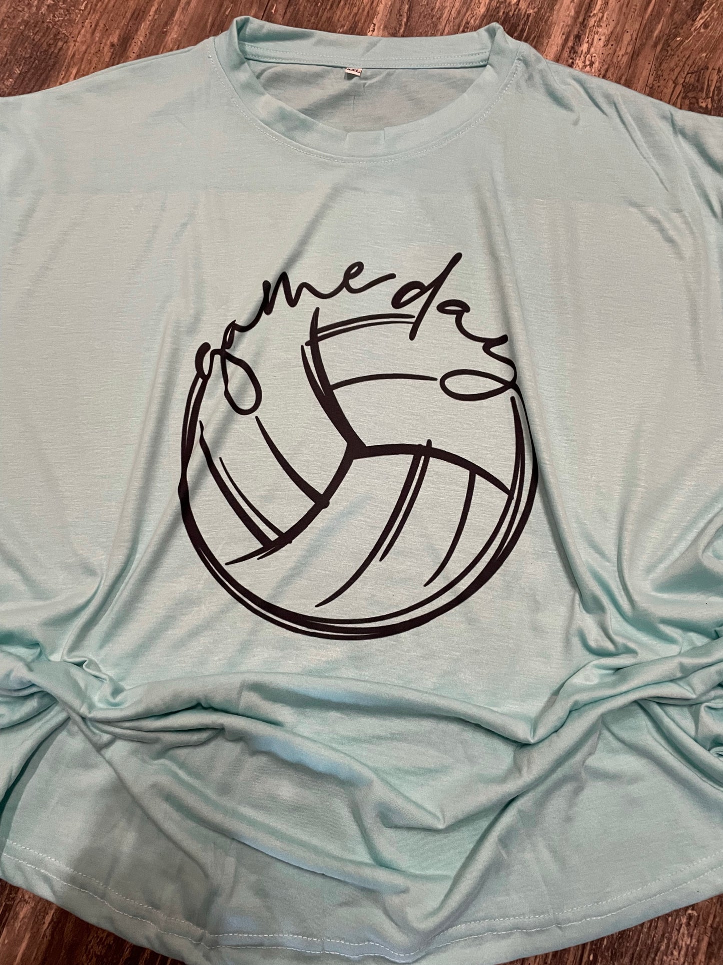Volleyball Game Day Teeshirt
